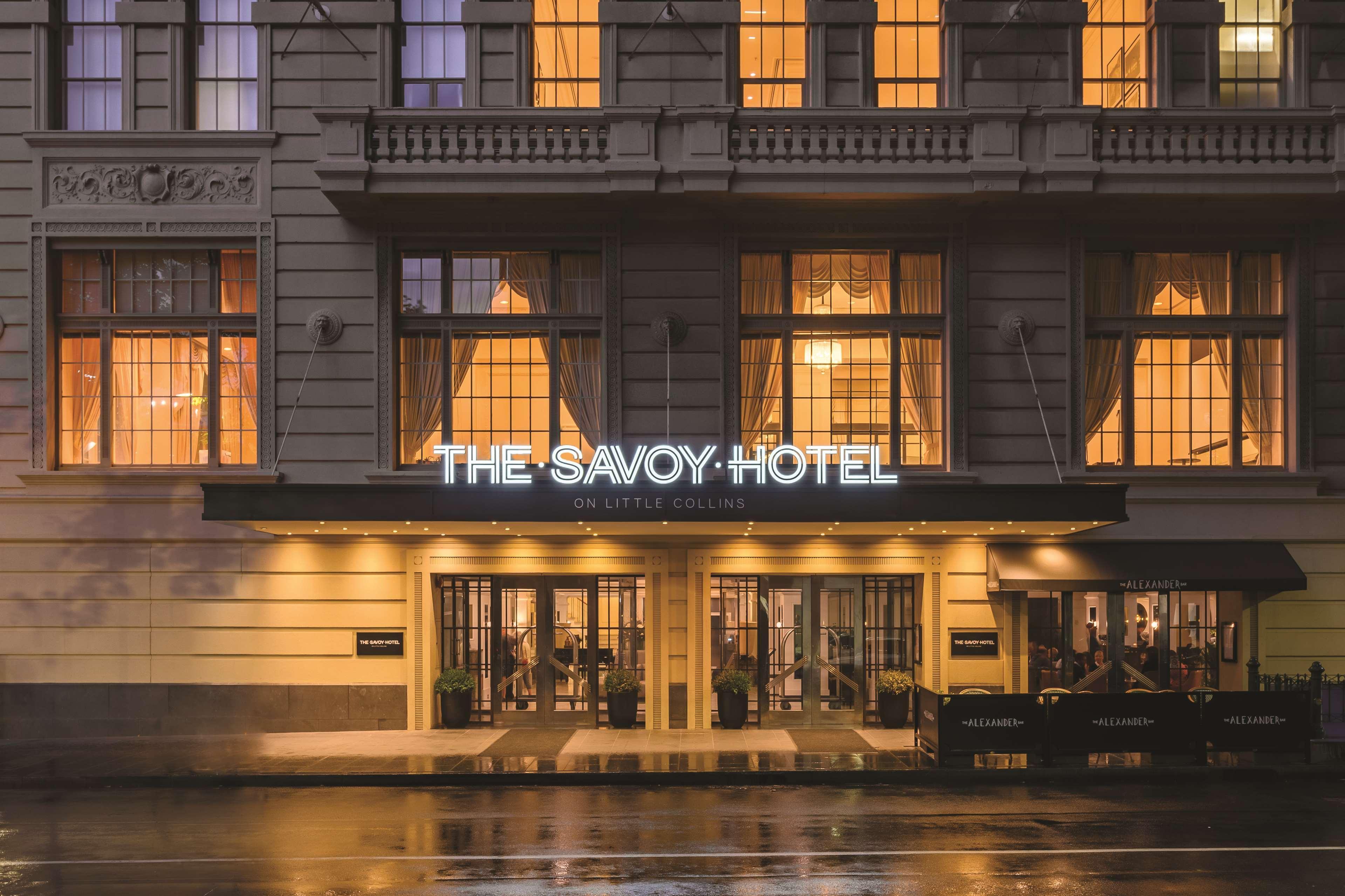 The Savoy Hotel On Little Collins Melbourne Exterior photo